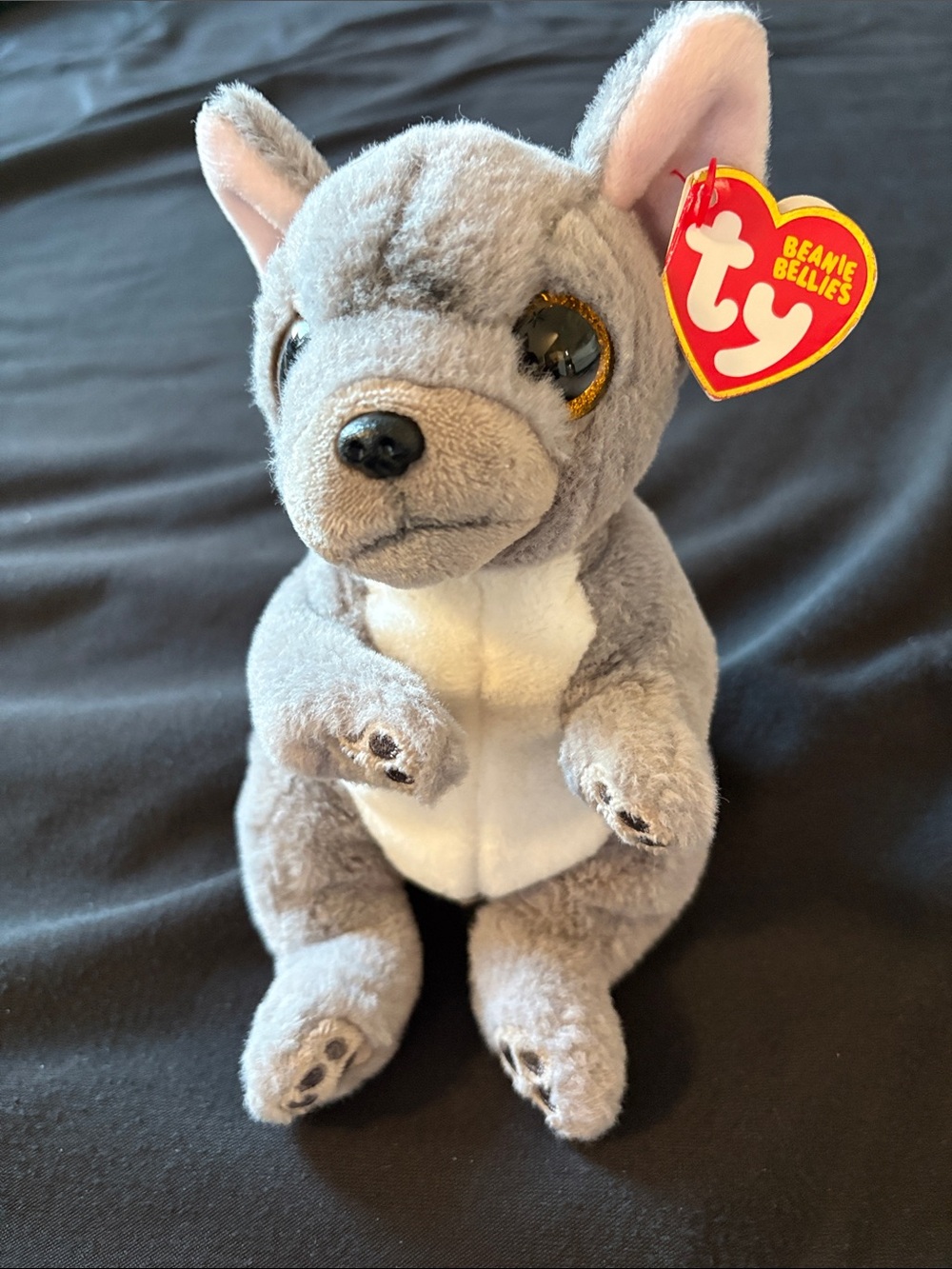 Ty Beanie Bellies Gray Wilfred